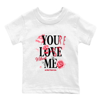 1s '85 Bred shirts to match jordans You Love Me best t shirts to wear with jordans AJ1 Retro High OG '85 Bred match shoes to clothes SNRT Sneaker Tees Youth Baby White 2 tee