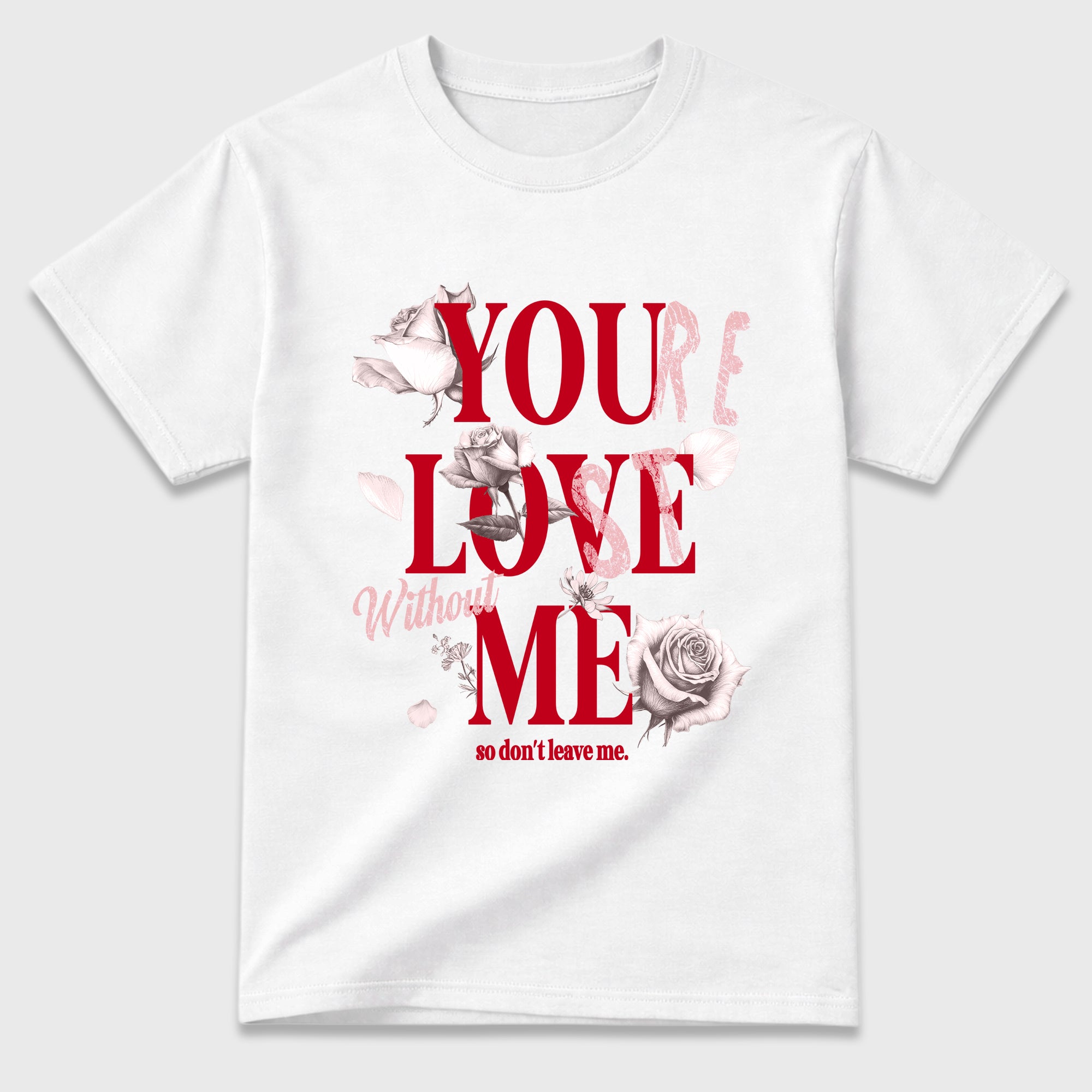 You Love Me Graphic T-Shirt featuring original streetwear artwork designed to match the Air Jordan 1 Nails and Grails. White 2 Graphic T-Shirt.