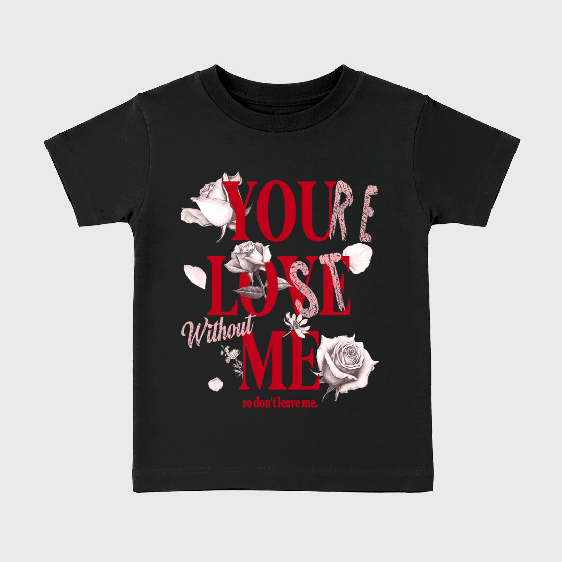You Love Me Baby & Kids Graphic T-Shirt featuring original artwork designed to match the Air Jordan 1 Nails and Grails. Black 2 Kids Graphic Tee.