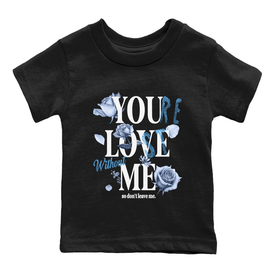 1s Obsidian shirts to match jordans You Love Me shirts to match Jordans AJ1 Retro Low OG Obsidian match shoes to clothes SNRT Sneaker Tees Youth Baby Black 2 tee