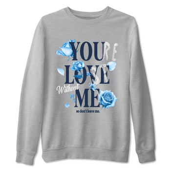 1s Obsidian shirts to match jordans You Love Me shirts to match Jordans AJ1 Retro Low OG Obsidian match shoes to clothes SNRT Sneaker Tees unisex cotton Heather Grey 2 shirts