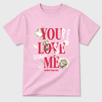 You Love Me Graphic T-Shirt sneaker match tee designed for the Air Jordan 1 Travis Scott Tropical Pink, featuring coordinated color options for a perfect streetwear match. Pink 2 shirt.
