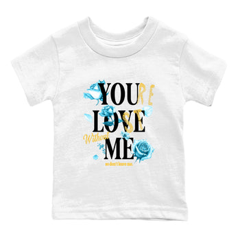 Sneaker match tees – Sneaker Tees To Match Air Jordan 11 Gamma Shoes – You Love Me Kids T-Shirt White 2