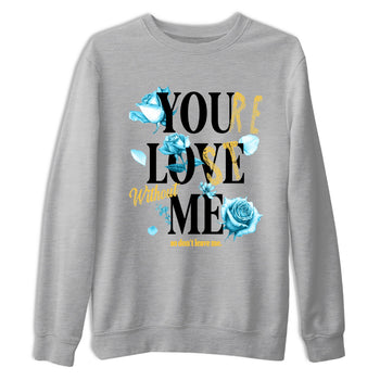 Sneaker match tees – Sneaker Tees To Match Air Jordan 11 Gamma Shoes – You Love Me Tee Heather Grey 2