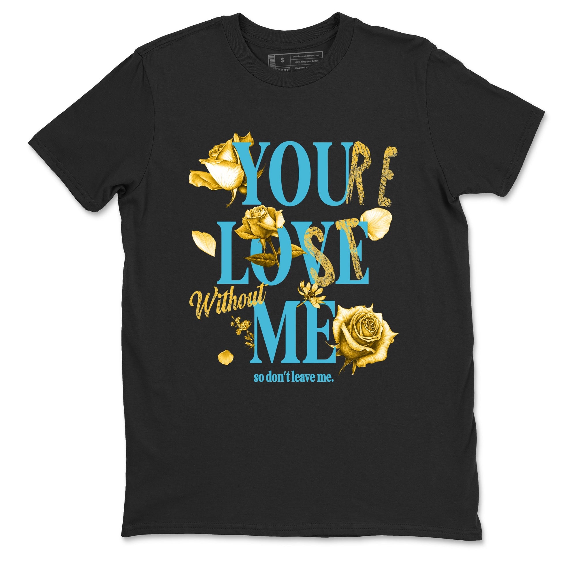 Sneaker match tees – Sneaker Tees To Match Air Jordan 11 Gamma Shoes – You Love Me Tee Black 2