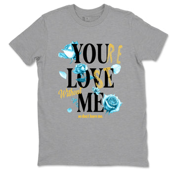 Sneaker match tees – Sneaker Tees To Match Air Jordan 11 Gamma Shoes – You Love Me Tee Heather Grey 2