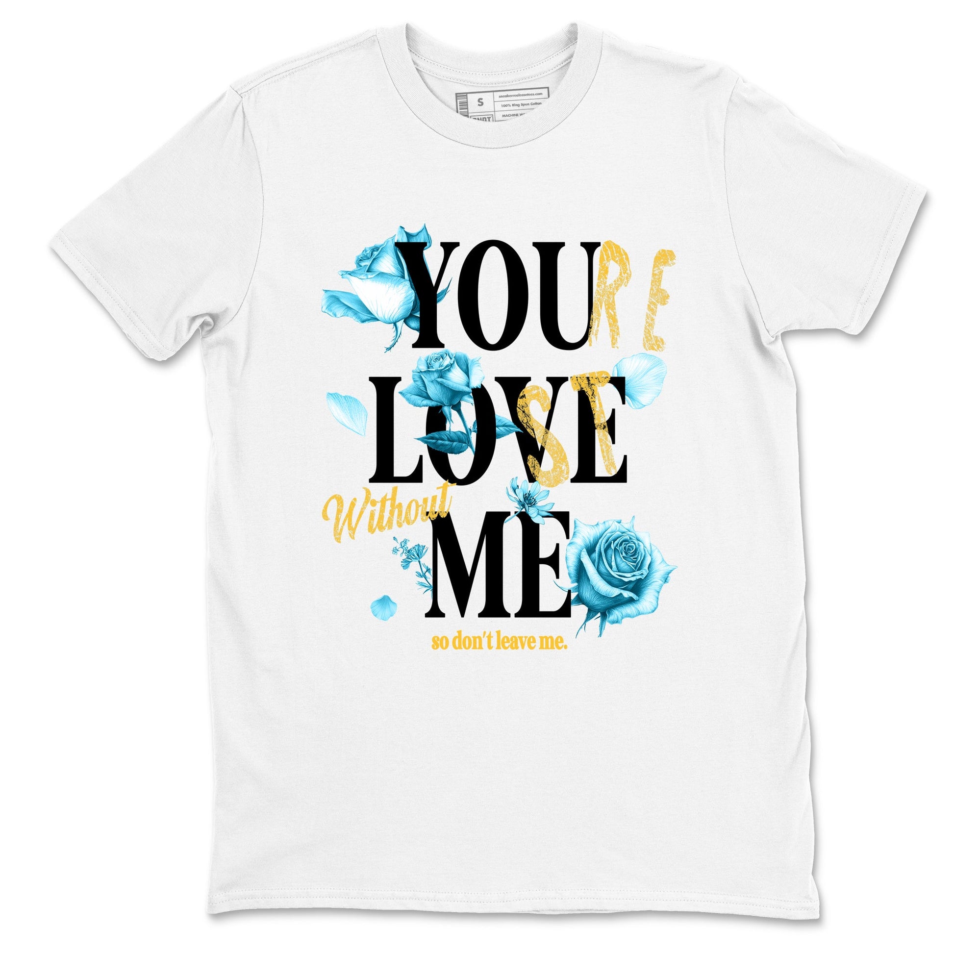 Sneaker match tees – Sneaker Tees To Match Air Jordan 11 Gamma Shoes – You Love Me Tee White 2