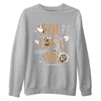 Sneaker match tees – Sneaker Tees To Match Air Jordan 3 Champagne and Oysters Shoes – You Love Me Tee Heather Grey 2