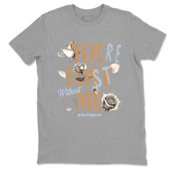 Sneaker match tees – Sneaker Tees To Match Air Jordan 3 Champagne and Oysters Shoes – You Love Me Tee Heather Grey 2