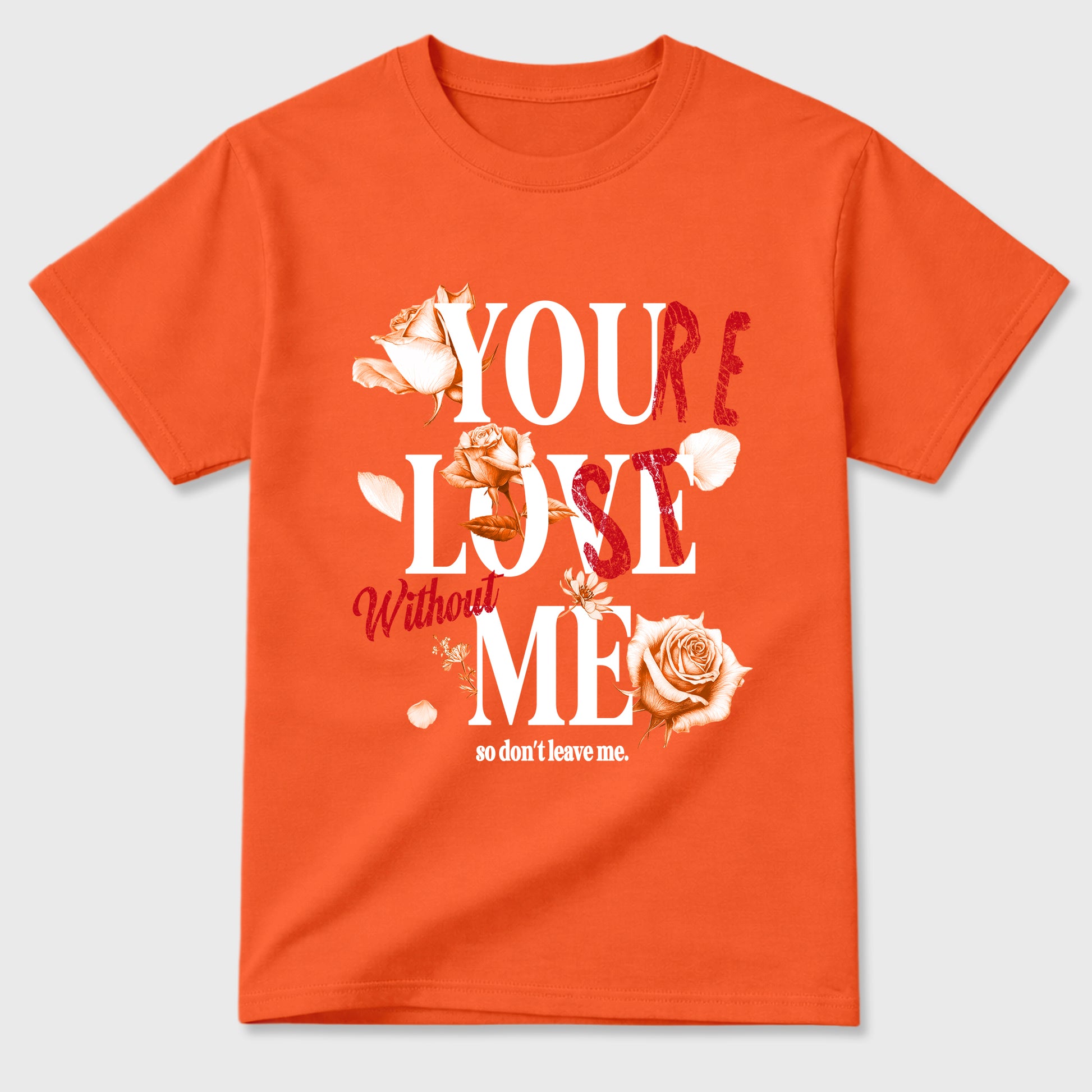 Sneaker match tees – Sneaker Tees To Match Air Jordan 3 Orange Citrus Shoes – You Love Me Tee Orange 2