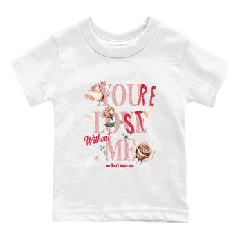 Air Jordan 3 Valentine's Day Graphic shirts You Love Me Valentine Gift shirts Air Jordan 3 Washed Coral best t-shirts to wear with jordans SNRT Sneaker Tees Youth Baby White 2 tee