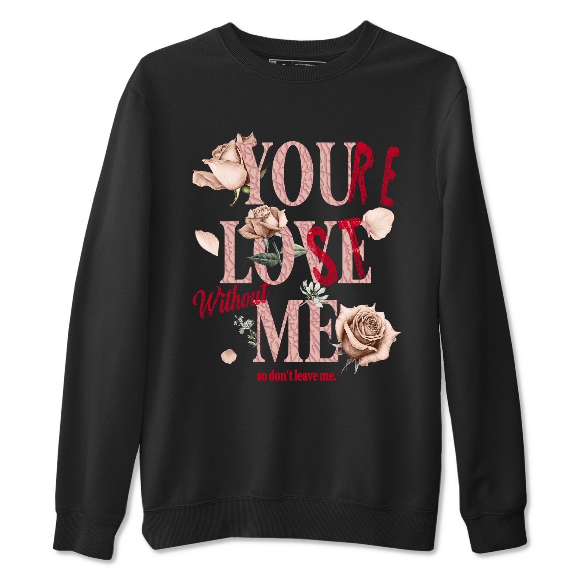 Air Jordan 3 Valentine's Day Graphic shirts You Love Me Valentine Gift shirts Air Jordan 3 Washed Coral best t-shirts to wear with jordans SNRT Sneaker Tees unisex cotton Black 2 shirts