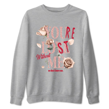 Air Jordan 3 Valentine's Day Graphic shirts You Love Me Valentine Gift shirts Air Jordan 3 Washed Coral best t-shirts to wear with jordans SNRT Sneaker Tees unisex cotton Heather Grey 2 shirts