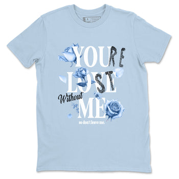 4s Forget Me Not shirts to match jordans You Love Me sneaker match tees Air Jordan 4 Retro Forget Me Not match shoes to clothes SNRT Sneaker Tees unisex cotton Light Blue 2 shirts