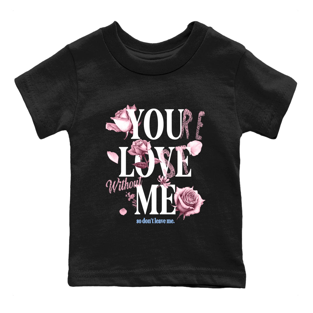 Sneaker match tees – Sneaker Tees To Match Air Jordan 5 35th Anniversary Shoes – You Love Me Kids T-Shirt Black 2