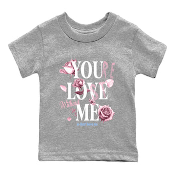 Sneaker match tees – Sneaker Tees To Match Air Jordan 5 35th Anniversary Shoes – You Love Me Kids T-Shirt Heather Grey 2