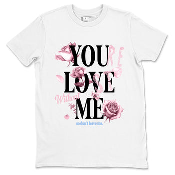 Sneaker match tees – Sneaker Tees To Match Air Jordan 5 35th Anniversary Shoes – You Love Me Tee White 2