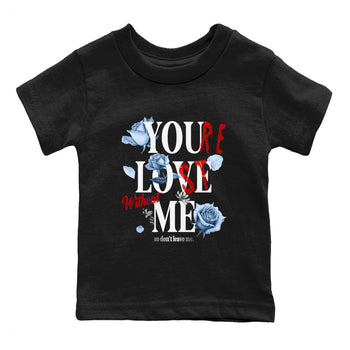 5s Black Metallic Reimagined shirts to match jordans You Love Me best t shirts to wear with jordans AJ5 Retro OG Reimagined match shoes to clothes SNRT Sneaker Tees Youth Baby Black 2 tee