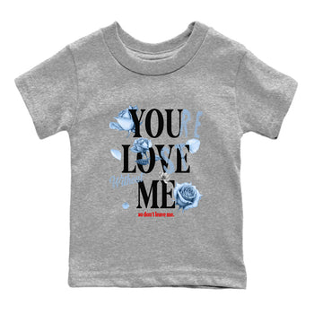 5s Black Metallic Reimagined shirts to match jordans You Love Me best t shirts to wear with jordans AJ5 Retro OG Reimagined match shoes to clothes SNRT Sneaker Tees Youth Baby Heather Grey 2 tee