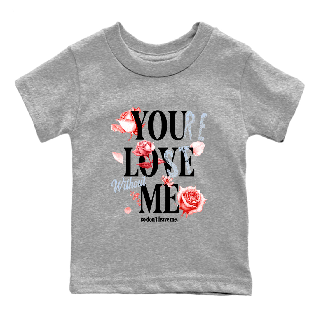 Sneaker match tees – Sneaker Tees To Match Air Jordan 6 Reverse Infrared Shoes – You Love Me Kids T-Shirt Heather Grey 2