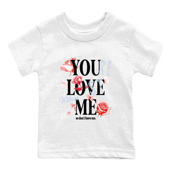 Sneaker match tees – Sneaker Tees To Match Air Jordan 6 Reverse Infrared Shoes – You Love Me Kids T-Shirt White 2