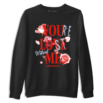 Sneaker match tees – Sneaker Tees To Match Air Jordan 6 Reverse Infrared Shoes – You Love Me Tee Black 2