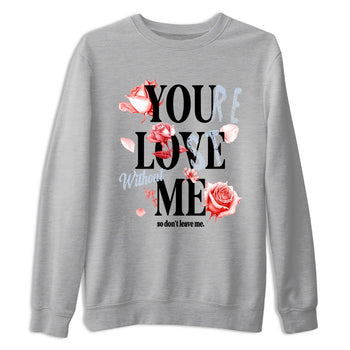 Sneaker match tees – Sneaker Tees To Match Air Jordan 6 Reverse Infrared Shoes – You Love Me Tee Heather Grey 2