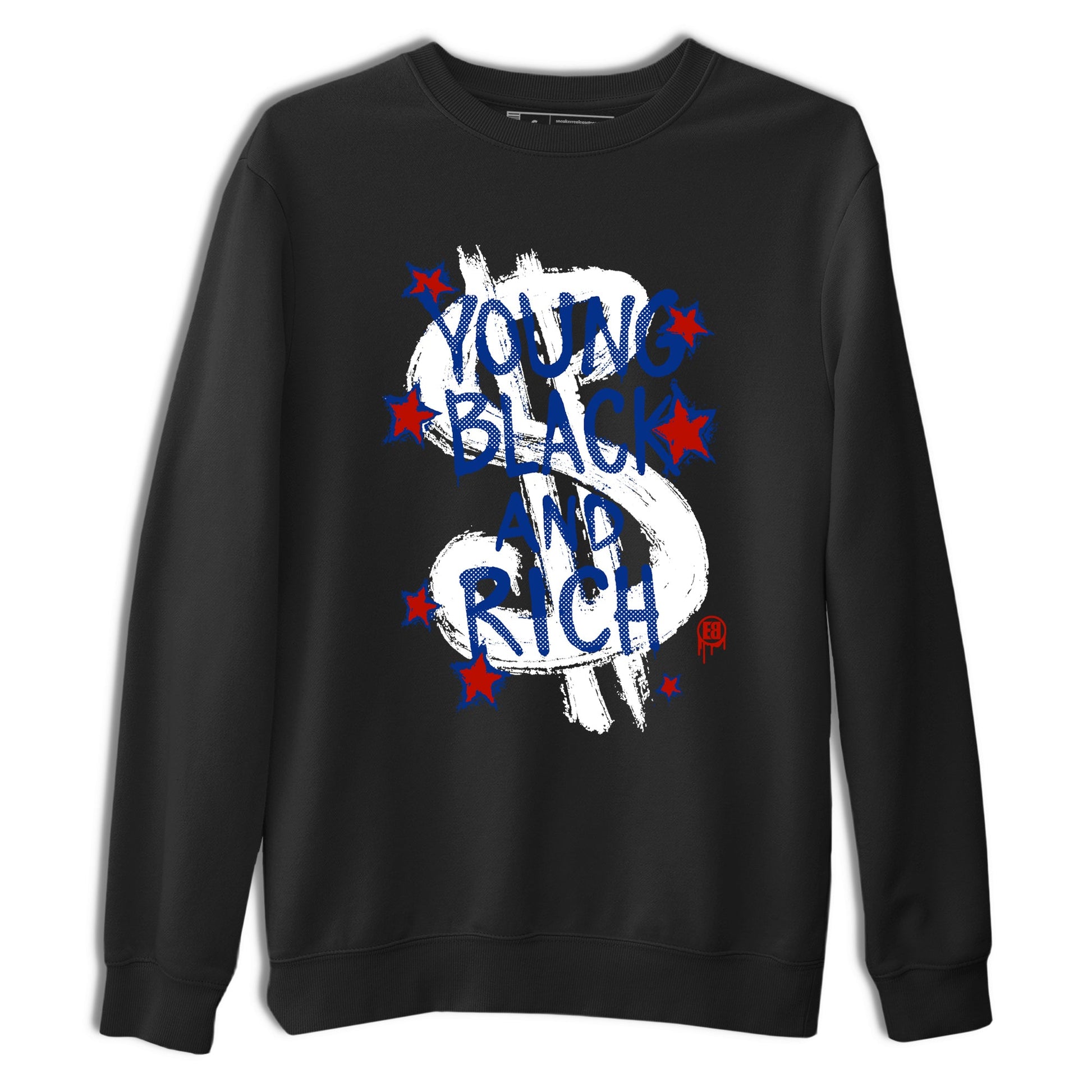 Sneaker Threads – Sneaker Tees To Match Air Jordan 11 Rare Air – Young Black And Rich Graphic Tee Black 2. Perfect for Jordan releases 2025 colorways.