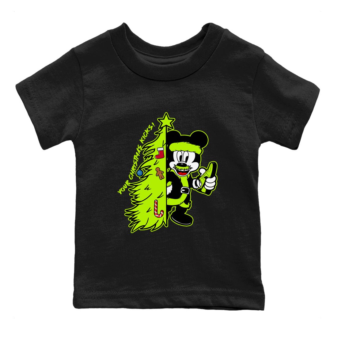 AF 1 Volt shirts to match jordansChristmas gift Your Christmas Kicks sneaker match tees Air Force 1 Dance Volt match shoes to clothes SNRT Sneaker Tees Youth Baby Black 2 tee