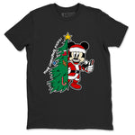 1s Black Toe Reimagined shirts to match jordansChristmas gift Your Christmas Kicks sneaker match tees Air Jordan 1 High OG Black Toe Reimagined match shoes to clothes SNRT Sneaker Tees unisex cotton Black 2 shirts