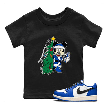 1s Game Royal shirts to match jordansChristmas gift Your Christmas Kicks sneaker match tees Air Jordan 1 Low OG Game Royal match shoes to clothes SNRT Sneaker Tees Youth Baby Black 1 tee