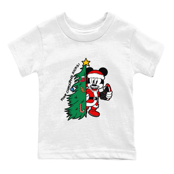 11s Bred Velvet shirts to match jordans Christmas Gift Your Christmas Kicks sneaker match tees Air Jordan 11 Retro Bred Velvet match shoes to clothes SNRT Sneaker Tees Youth Baby White 2 tee