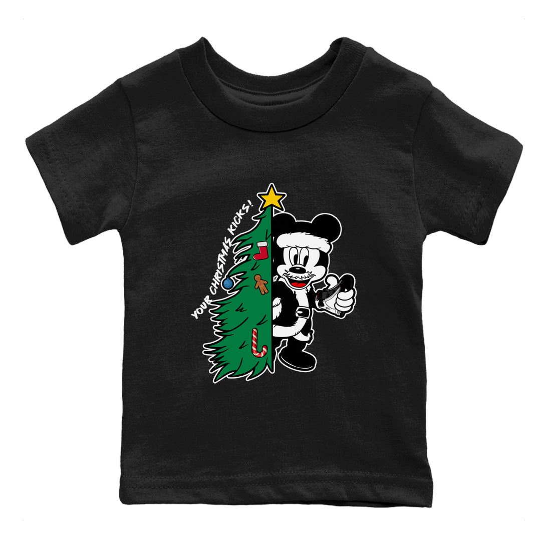 14s Black Toe shirts to match jordansChristmas gift Your Christmas Kicks sneaker match tees Air Jordan 14 Black Toe match shoes to clothes SNRT Sneaker Tees Youth Baby Black 2 tee