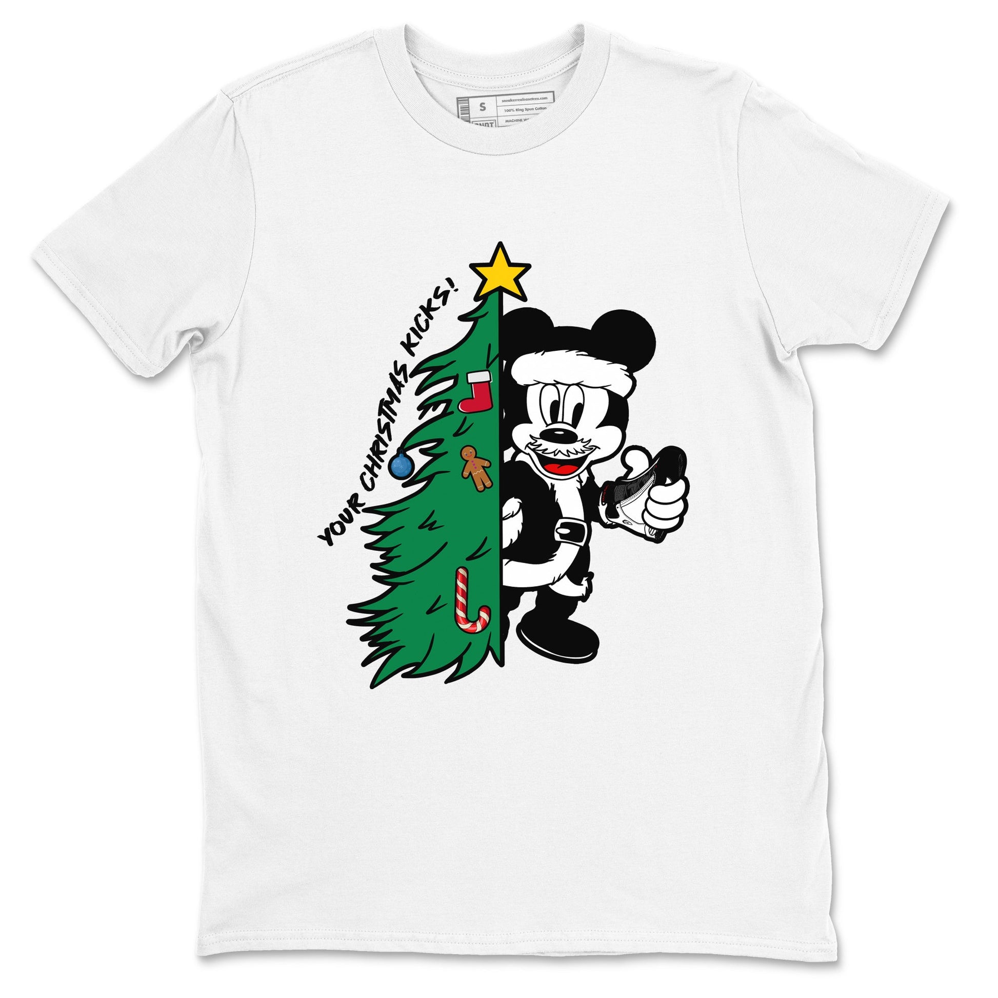 14s Black Toe shirts to match jordansChristmas gift Your Christmas Kicks sneaker match tees Air Jordan 14 Black Toe match shoes to clothes SNRT Sneaker Tees unisex cotton White 2 shirts