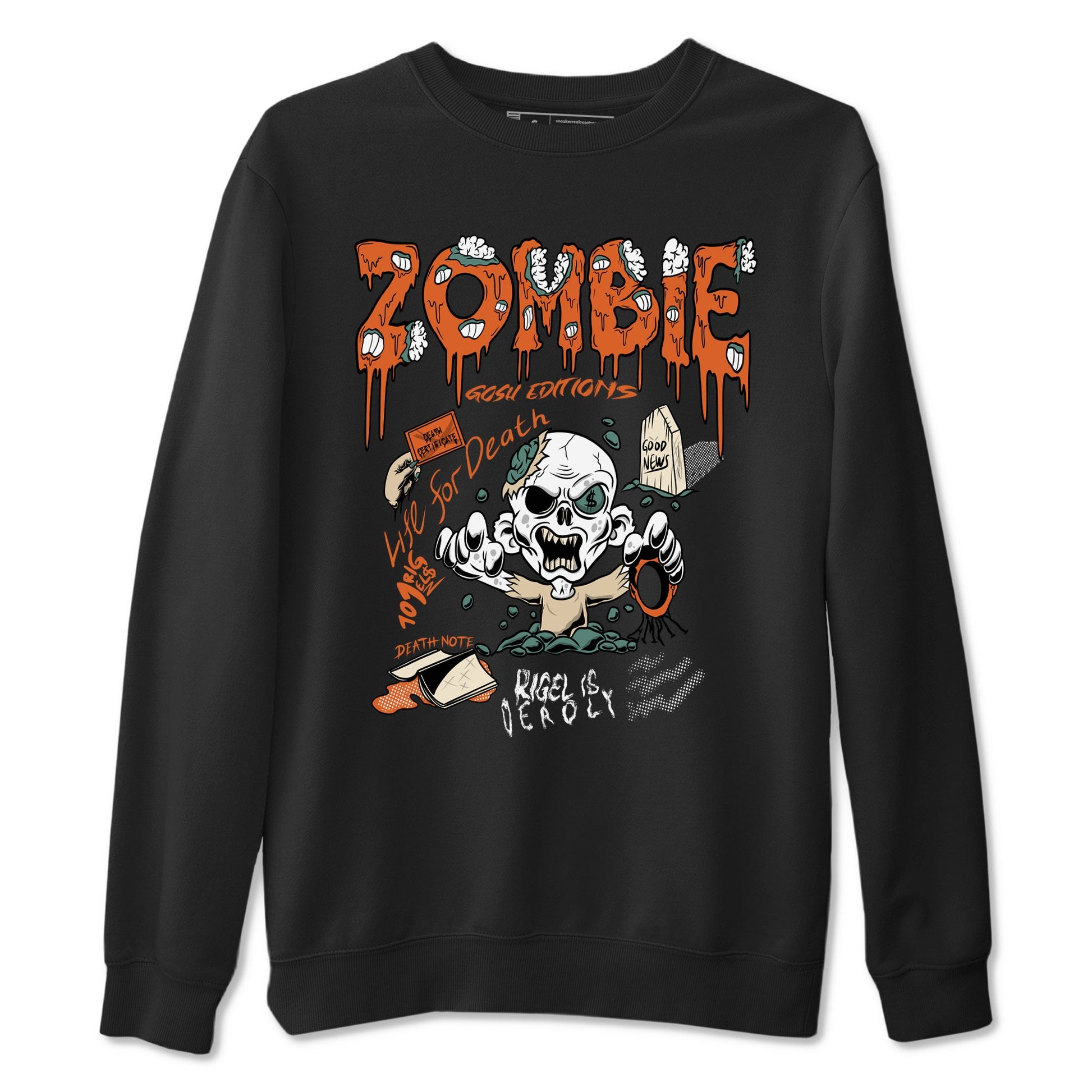 Dunk Low Ceramic shirts to match jordans Zombie Grave unique Halloween sneaker tee Dunk Ceramic match shoes to clothes SNRT Sneaker Tees unisex cotton Black 2 shirts