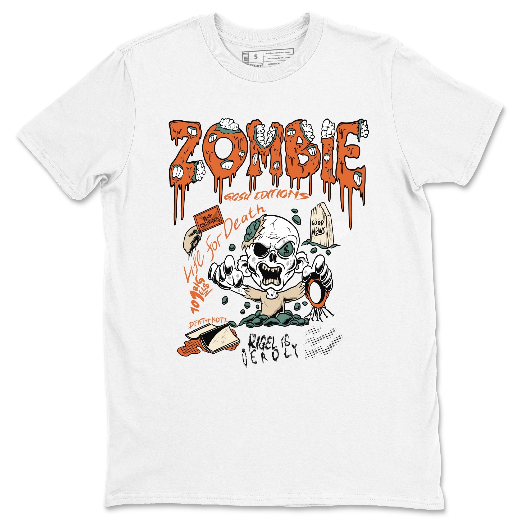 Dunk Low Ceramic shirts to match jordans Zombie Grave unique Halloween sneaker tee Dunk Ceramic match shoes to clothes SNRT Sneaker Tees unisex cotton White 2 shirts