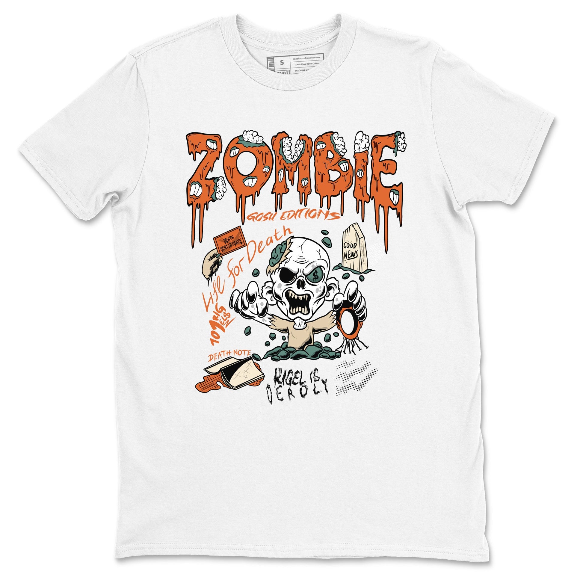 Dunk Low Ceramic shirts to match jordans Zombie Grave unique Halloween sneaker tee Dunk Ceramic match shoes to clothes SNRT Sneaker Tees unisex cotton White 2 shirts