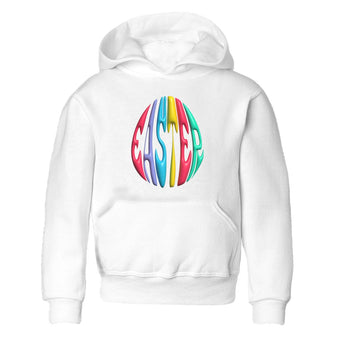 Dunk Easter Candy Sneaker Match Tees 3D Easter Typo Sneaker Tees Nike Easter Sneaker Release Tees Kids Shirts White 2