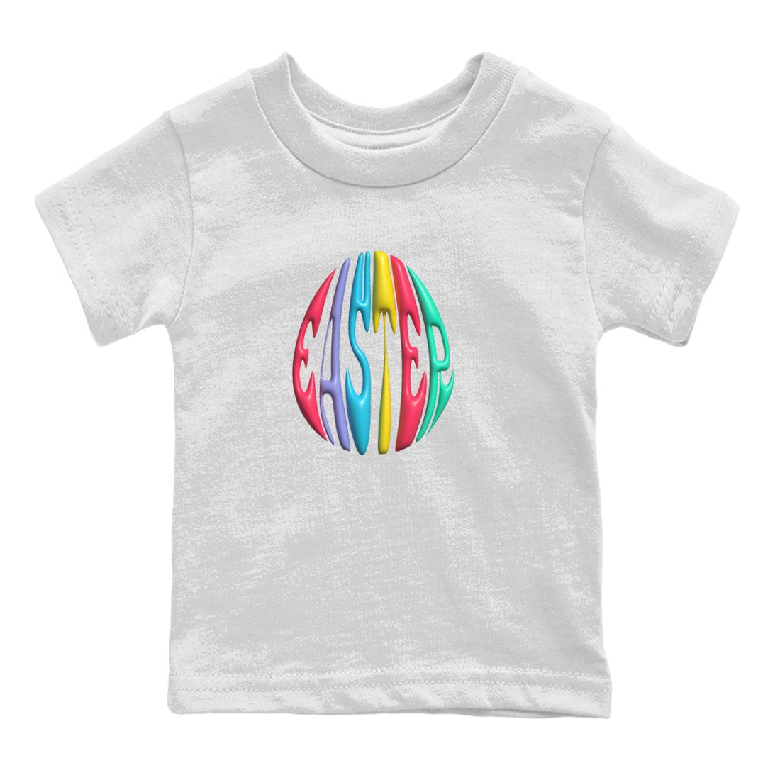 Dunk Easter Candy Sneaker Match Tees 3D Easter Typo Sneaker Tees Nike Easter Sneaker Release Tees Kids Shirts White 2