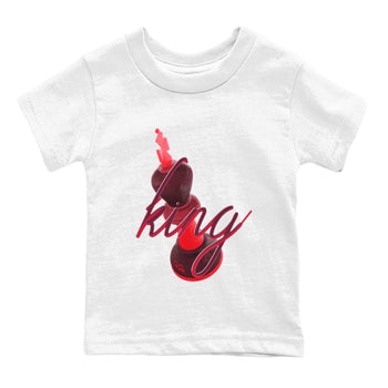 Air Force 1 Layers of Love shirt to match jordans 3D King sneaker tees af1 Layers of Love SNRT sneaker release tees baby toddler White 2 cotton Shirt