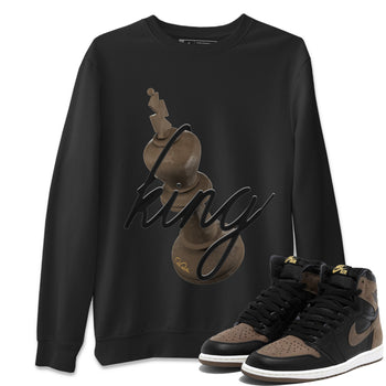 Air Jordan 1 Palomino shirt to match jordans 3D King sneaker tees AJ1 High Palomino SNRT Sneaker Release Tees Unisex Black 1 T-Shirt