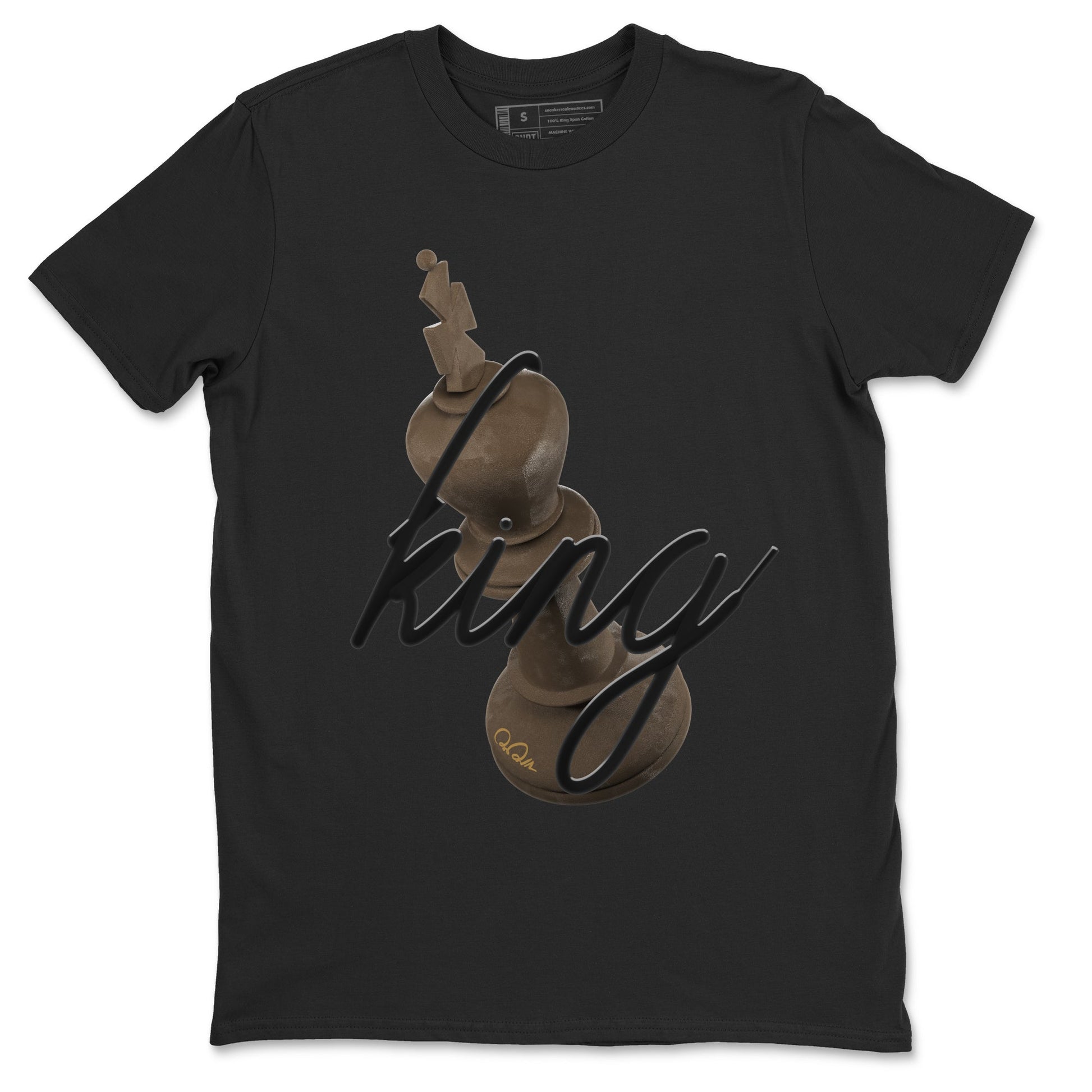 Air Jordan 1 Palomino shirt to match jordans 3D King sneaker tees AJ1 High Palomino SNRT Sneaker Release Tees Unisex Black 2 T-Shirt