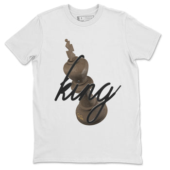 Air Jordan 1 Palomino shirt to match jordans 3D King sneaker tees AJ1 High Palomino SNRT Sneaker Release Tees Unisex White 2 T-Shirt