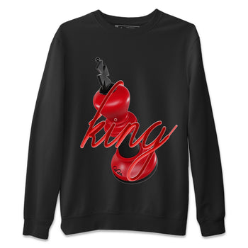 Air Jordan 1 Satin Bred Sneaker Match Tees 3D King Sneaker Tees AJ1 Satin Bred Sneaker Release Tees Unisex Shirts Black 2