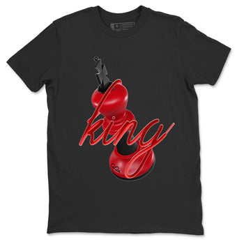 Air Jordan 1 Satin Bred Sneaker Match Tees 3D King Sneaker Tees AJ1 Satin Bred Sneaker Release Tees Unisex Shirts Black 2