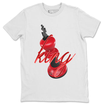 Air Jordan 1 Satin Bred Sneaker Match Tees 3D King Sneaker Tees AJ1 Satin Bred Sneaker Release Tees Unisex Shirts White 2