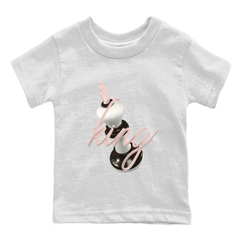 Air Jordan 11 Neapolitan shirt to match jordans 3D King sneaker tees AJ11 Neapolitan SNRT Sneaker Release Tees Baby Toddler White 2 T-Shirt