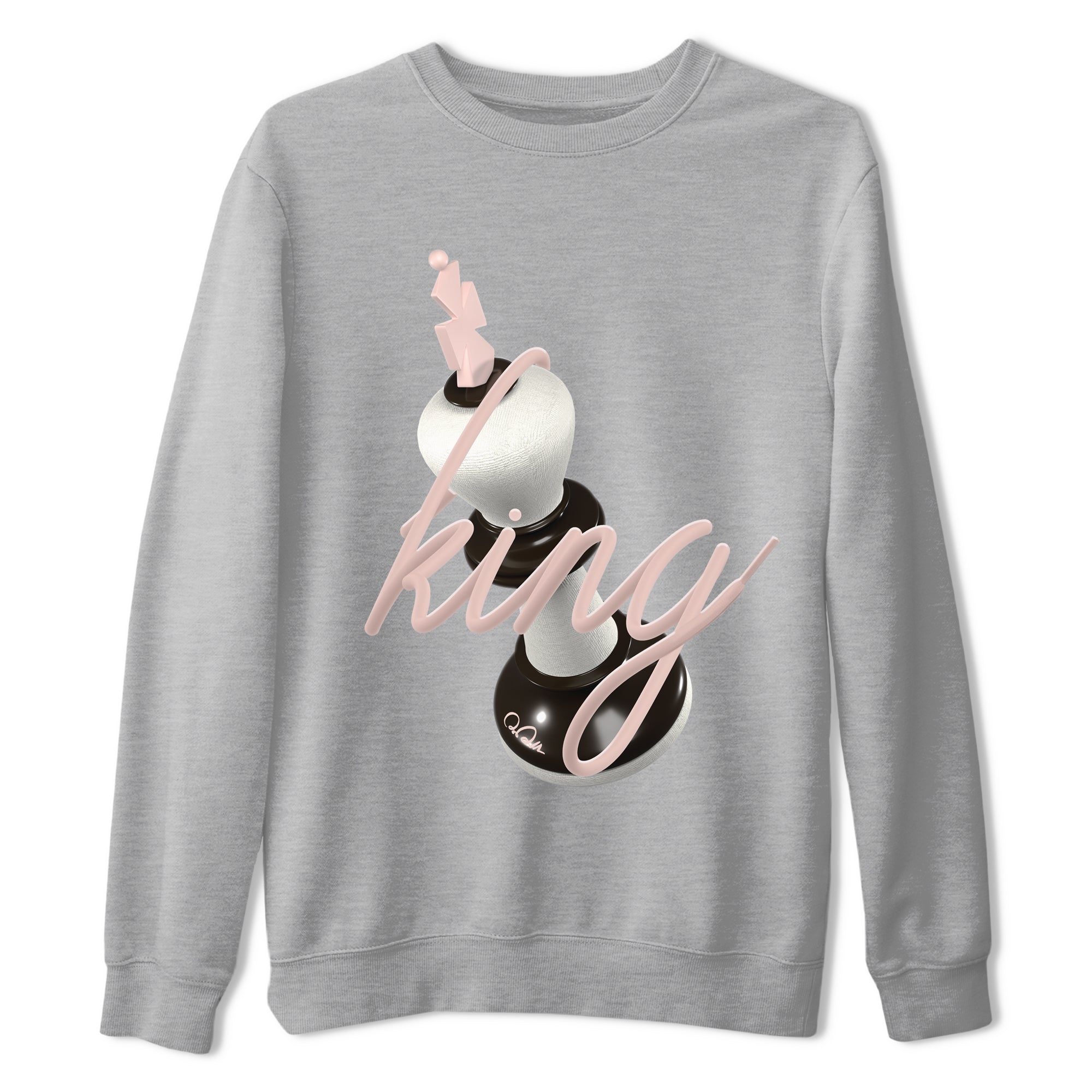 Air Jordan 11 Neapolitan shirt to match jordans 3D King sneaker tees AJ11 Neapolitan SNRT Sneaker Release Tees Unisex Heather Grey 2 T-Shirt