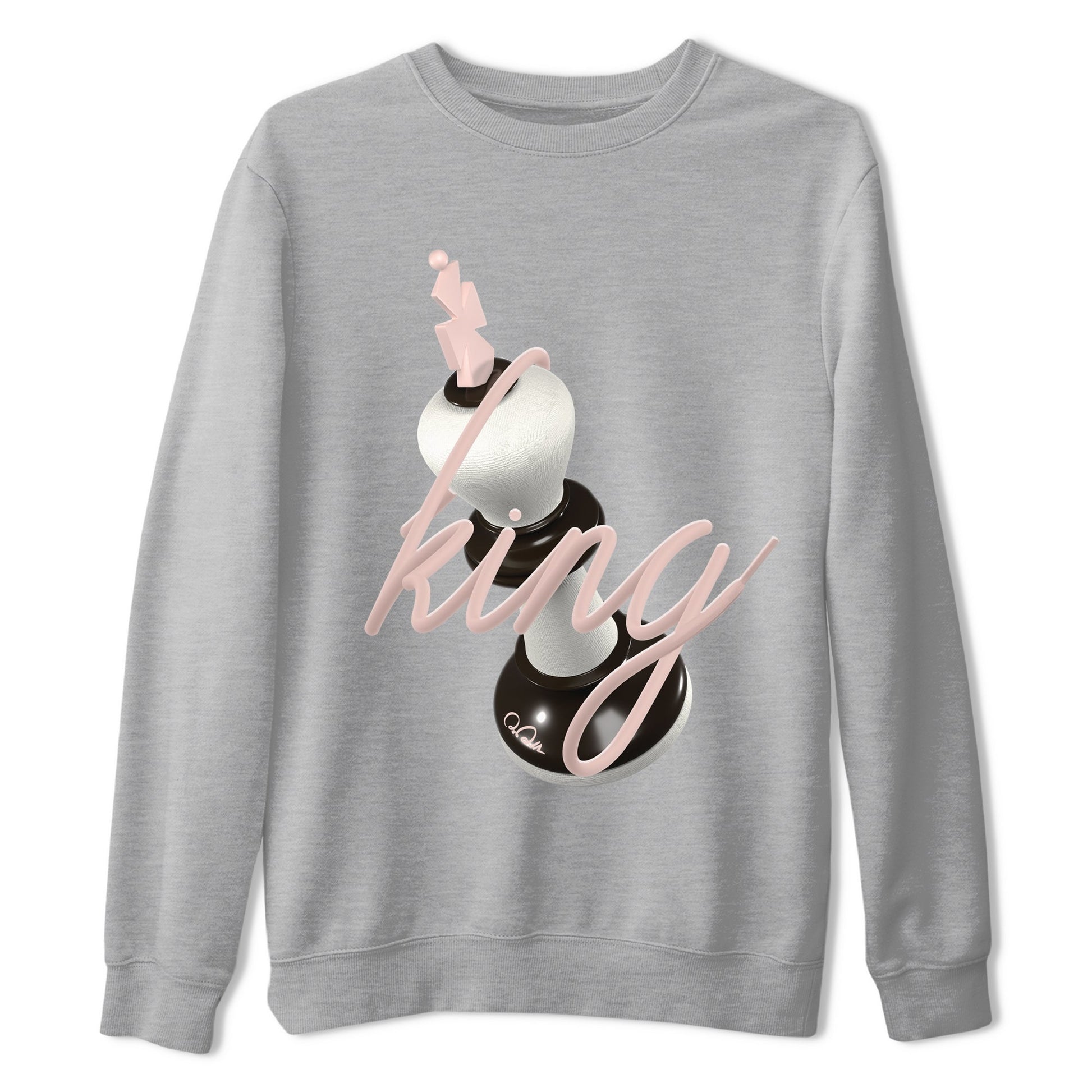 Air Jordan 11 Neapolitan shirt to match jordans 3D King sneaker tees AJ11 Neapolitan SNRT Sneaker Release Tees Unisex Heather Grey 2 T-Shirt