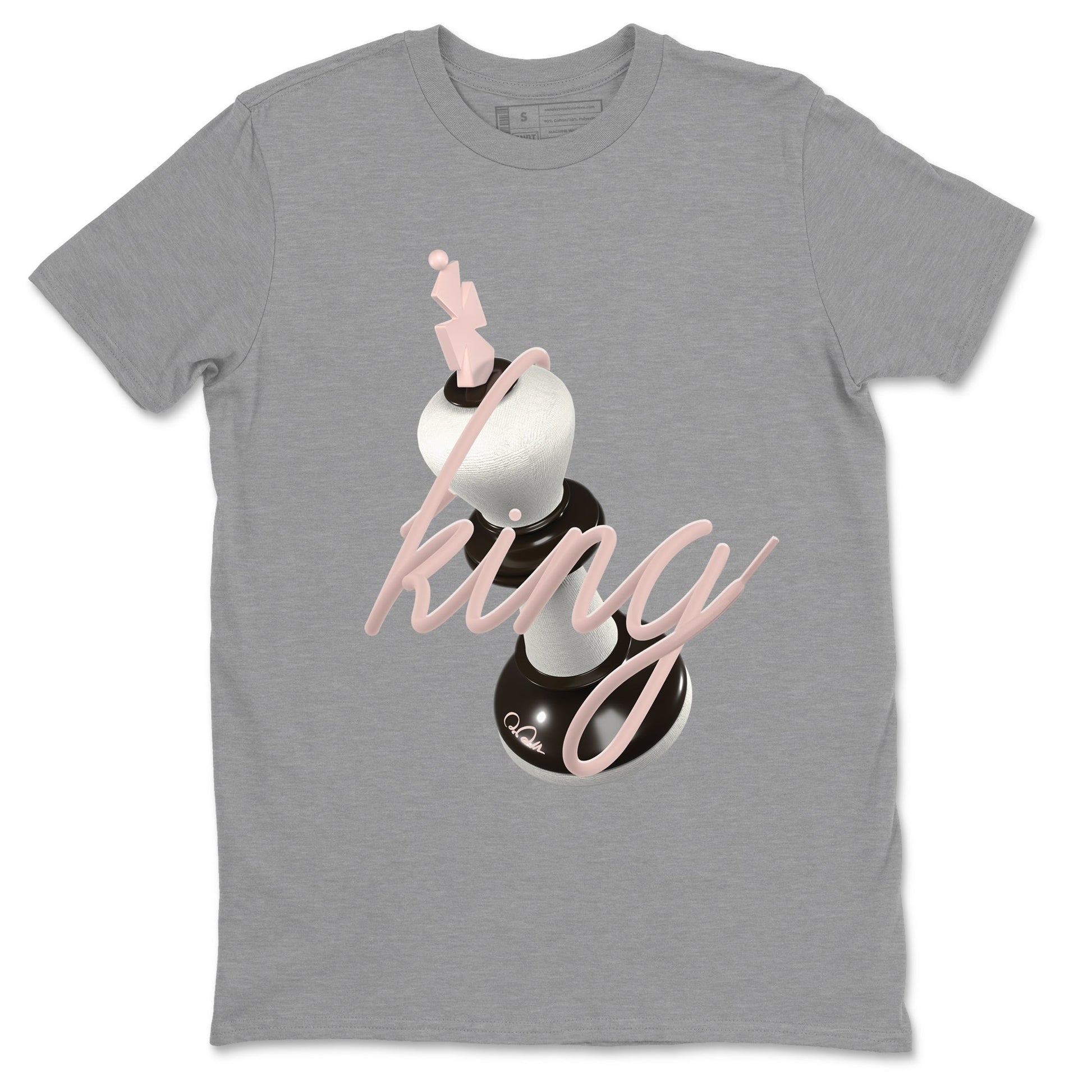 Air Jordan 11 Neapolitan shirt to match jordans 3D King sneaker tees AJ11 Neapolitan SNRT Sneaker Release Tees Unisex Heather Grey 2 T-Shirt